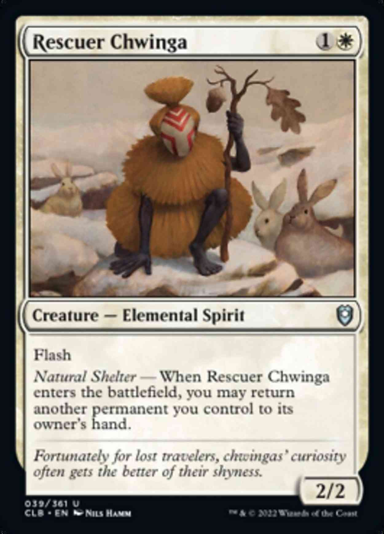 Rescuer Chwinga magic card front