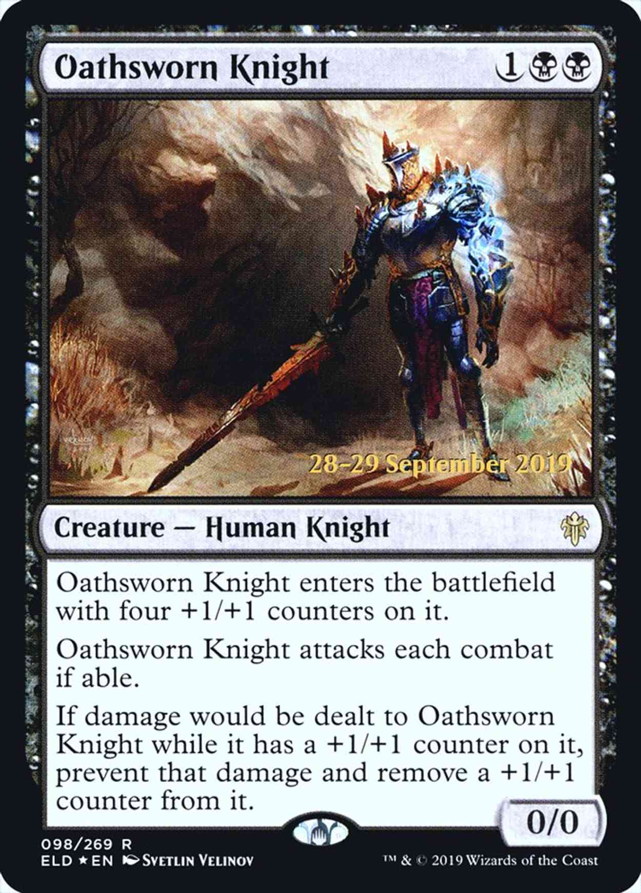 Oathsworn Knight magic card front