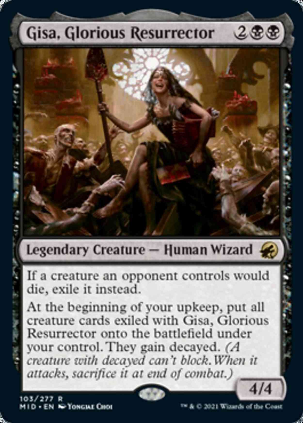 Gisa, Glorious Resurrector magic card front