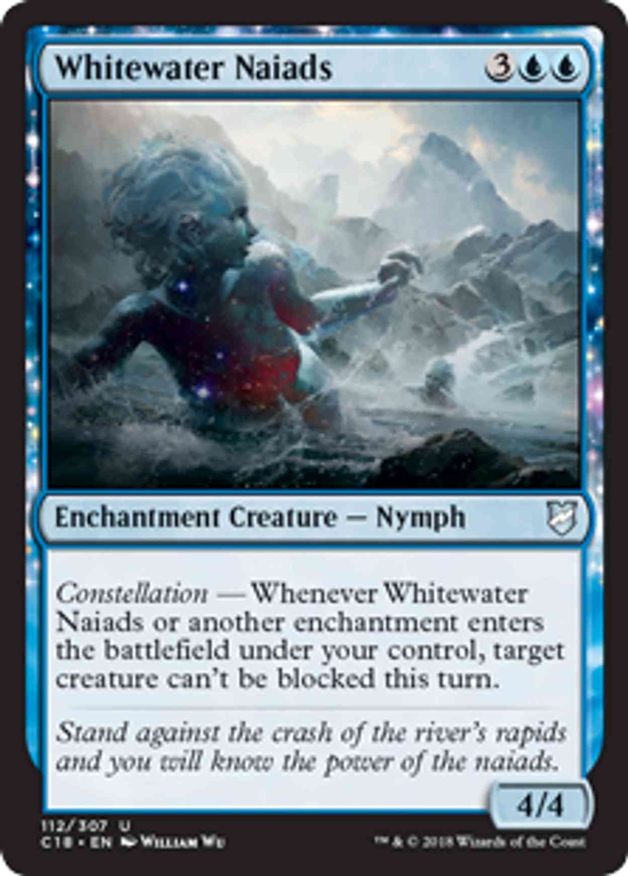 Whitewater Naiads magic card front