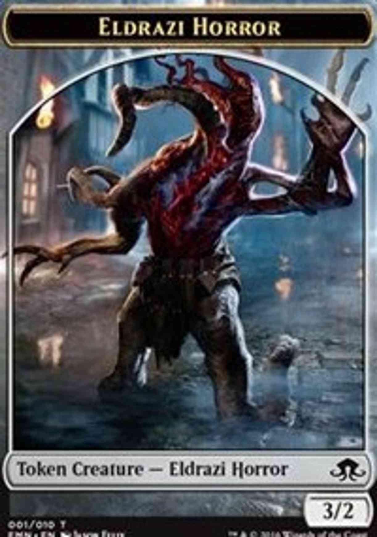 Eldrazi Horror Token magic card front