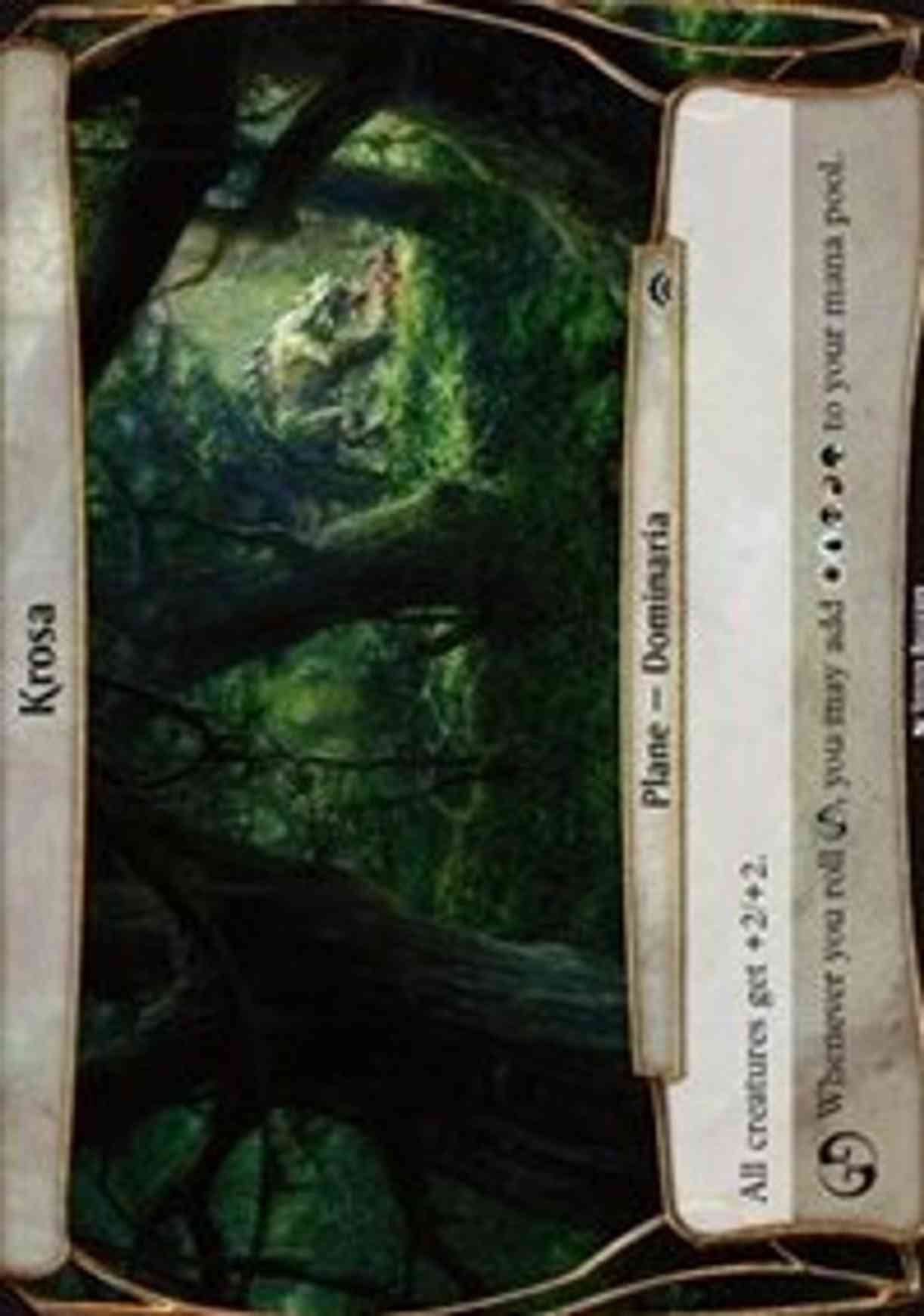 Krosa (Planechase Anthology) magic card front