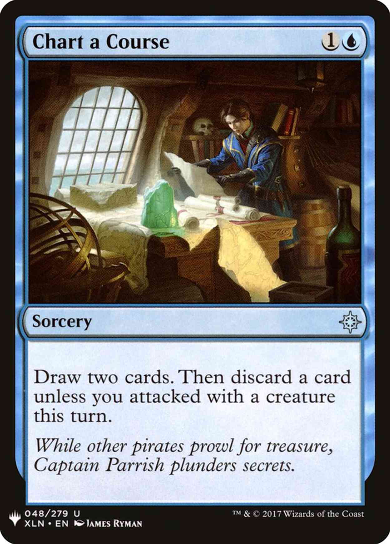 Chart a Course magic card front