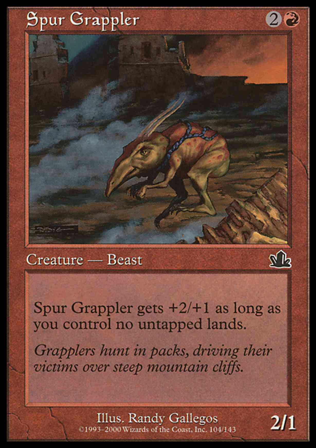 Spur Grappler magic card front