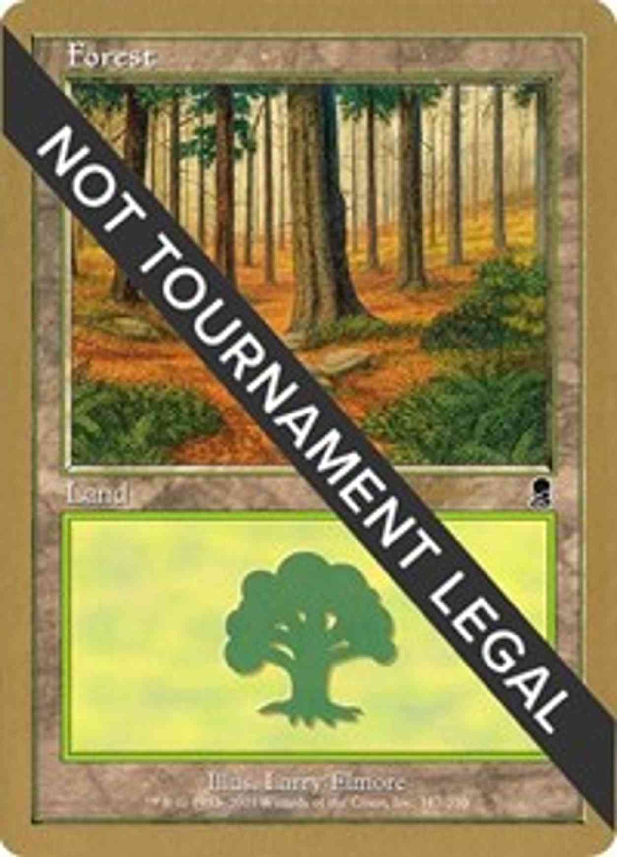 Forest (347) - 2002 Raphael Levy (ODY) magic card front