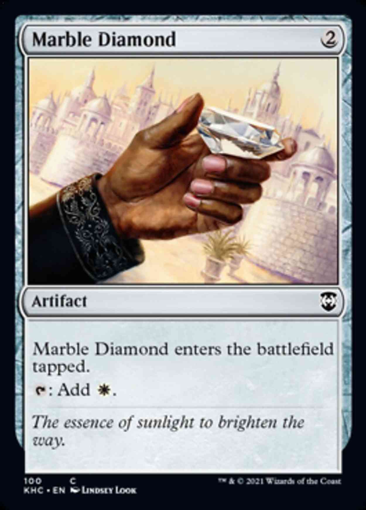 Marble Diamond magic card front