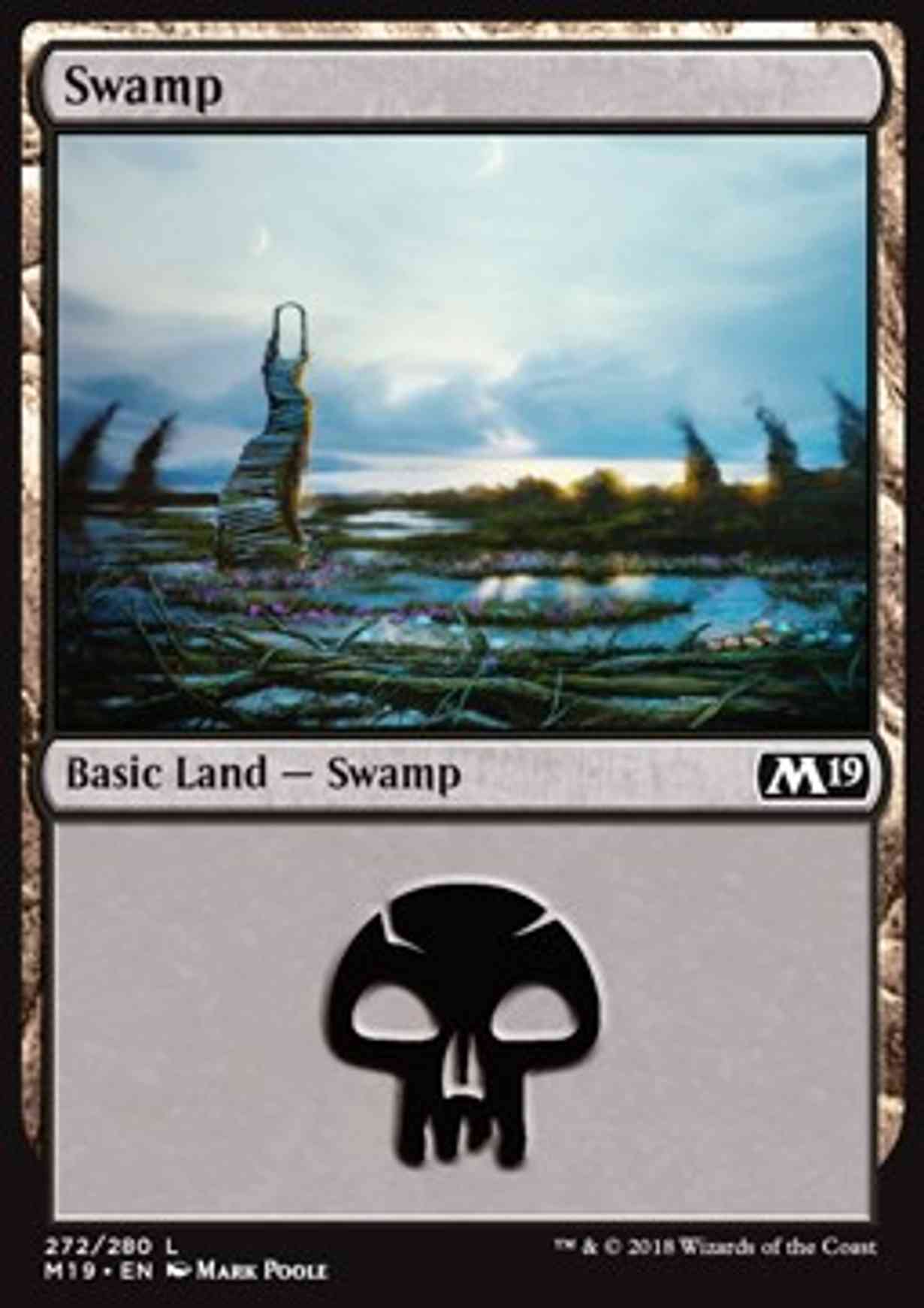 Swamp (272) magic card front