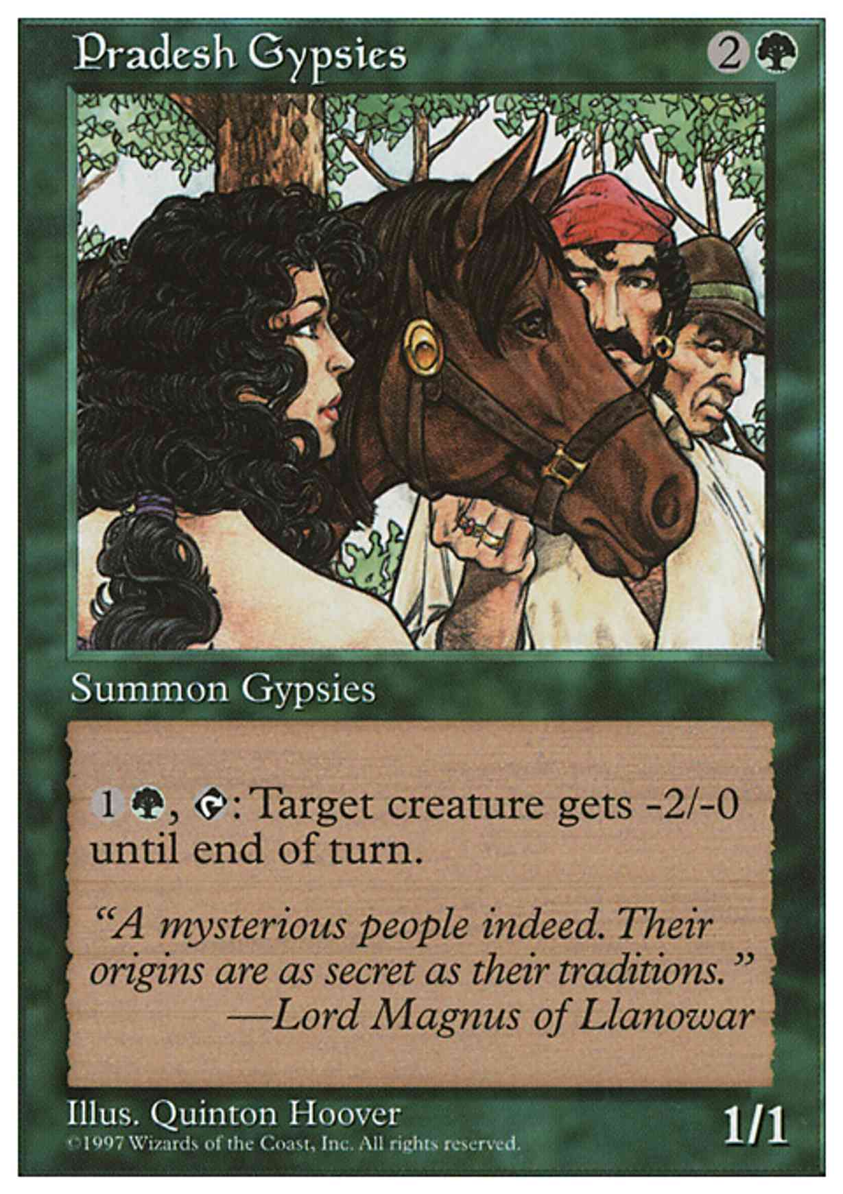 Pradesh Gypsies magic card front