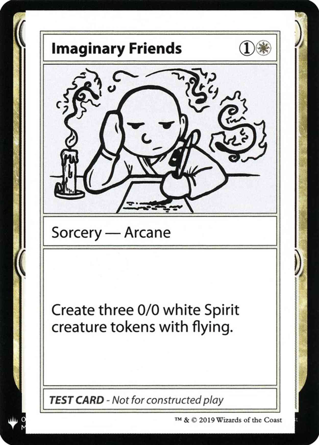 Imaginary Friends magic card front