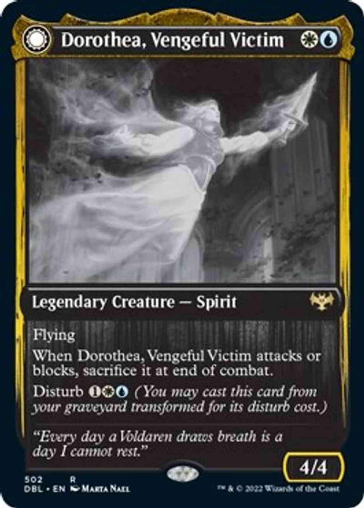 Dorothea, Vengeful Victim magic card front