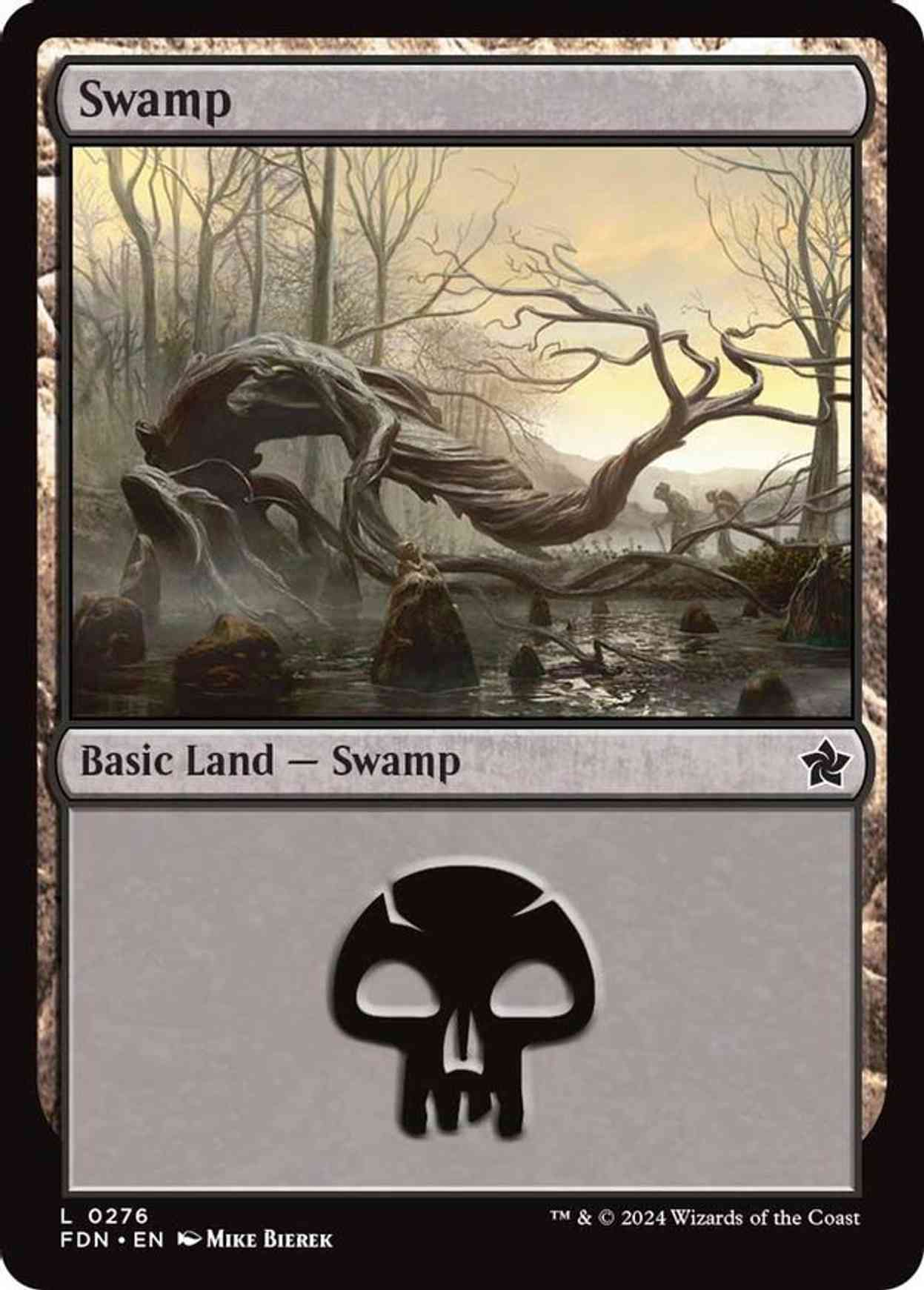 Swamp (0276) magic card front