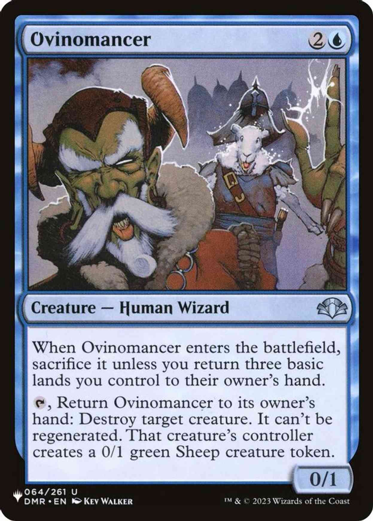 Ovinomancer magic card front