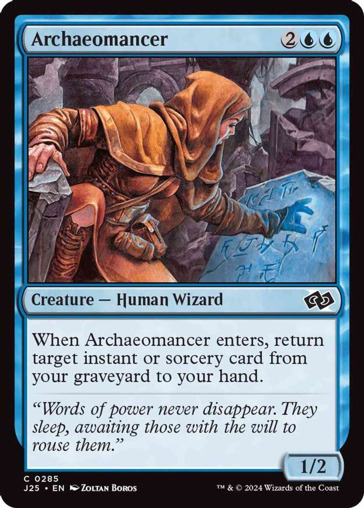 Archaeomancer magic card front