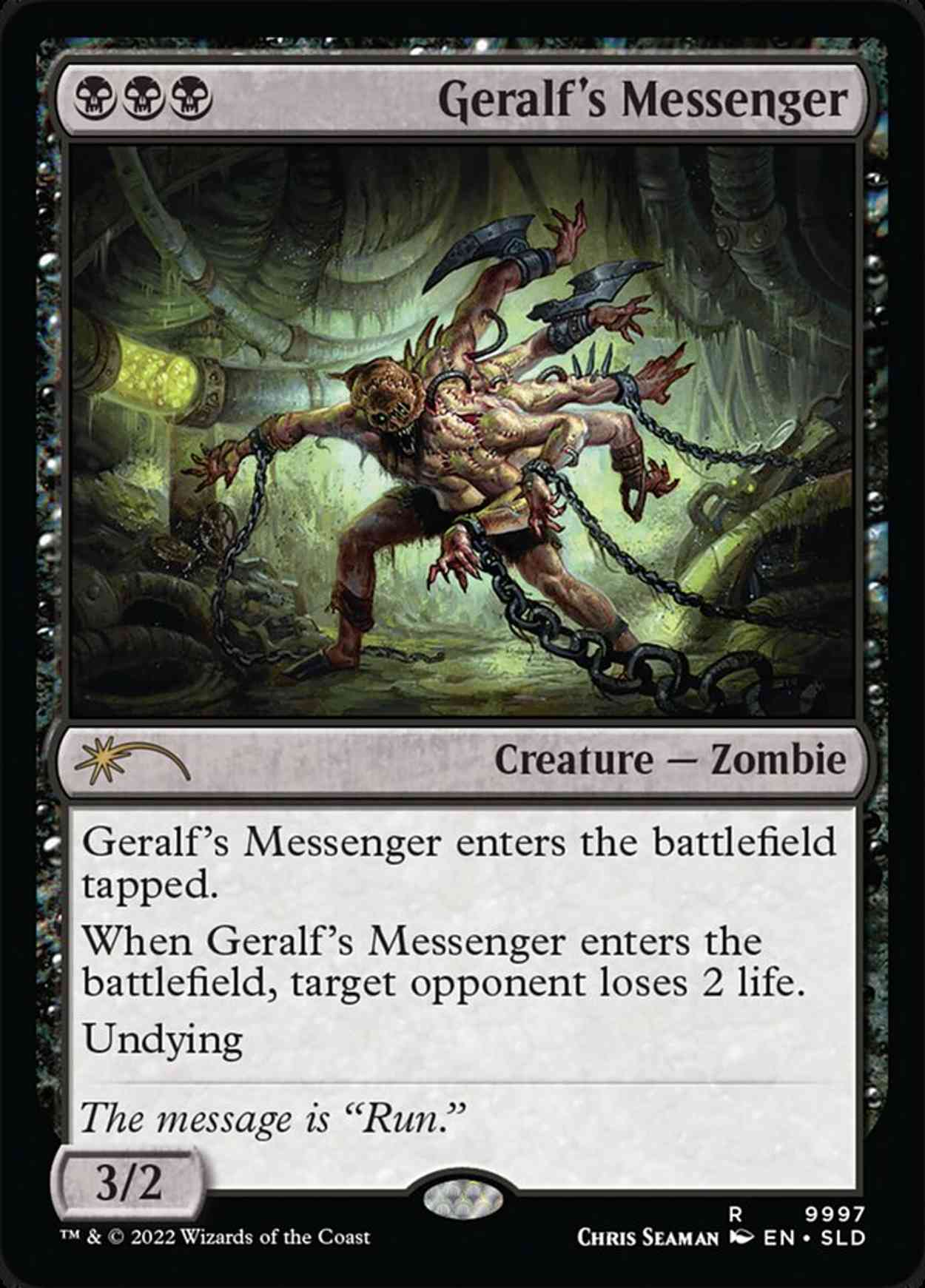 Geralf's Messenger magic card front