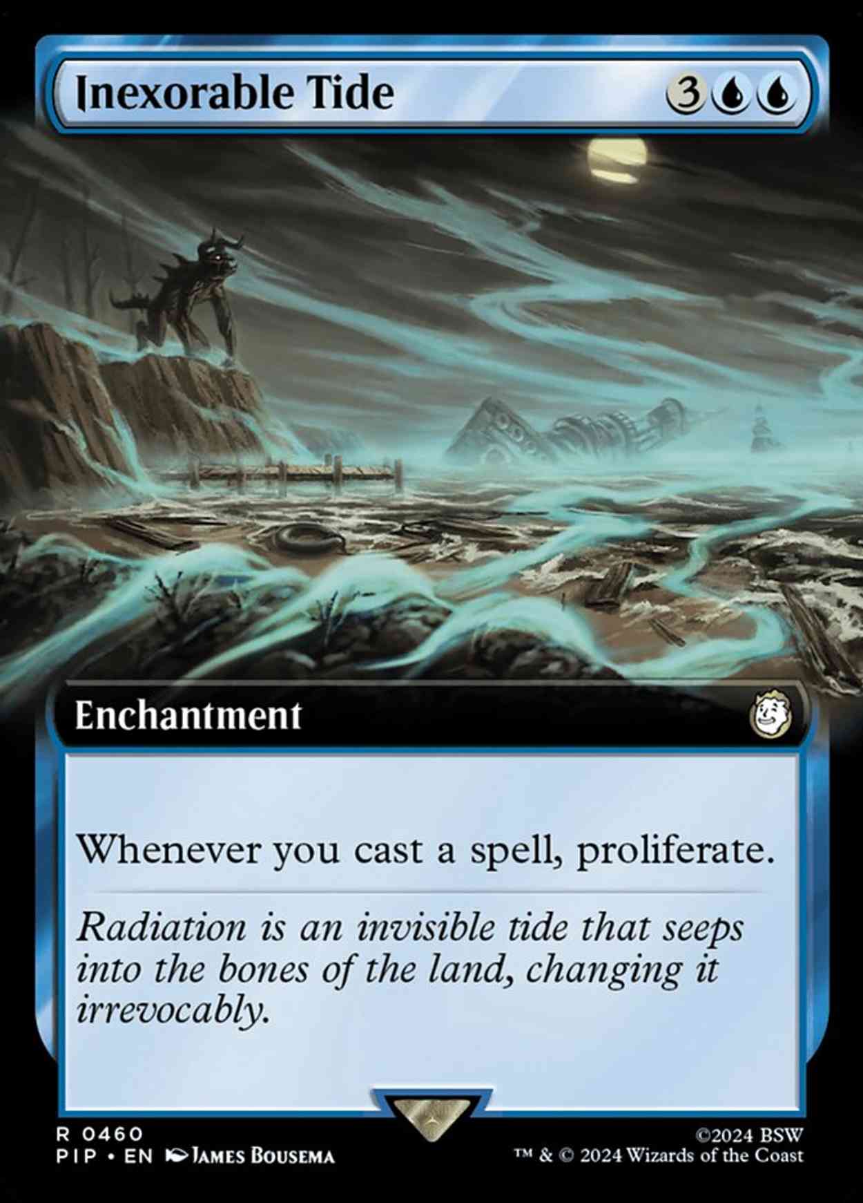 Inexorable Tide (Extended Art) magic card front
