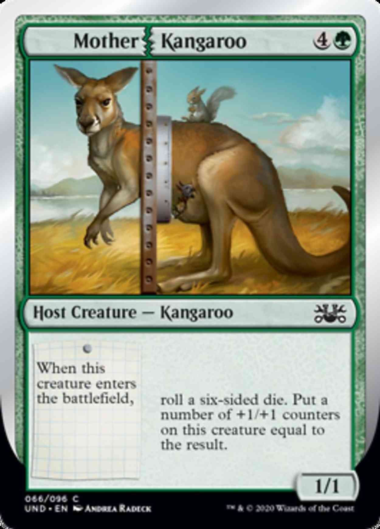 Mother Kangaroo magic card front