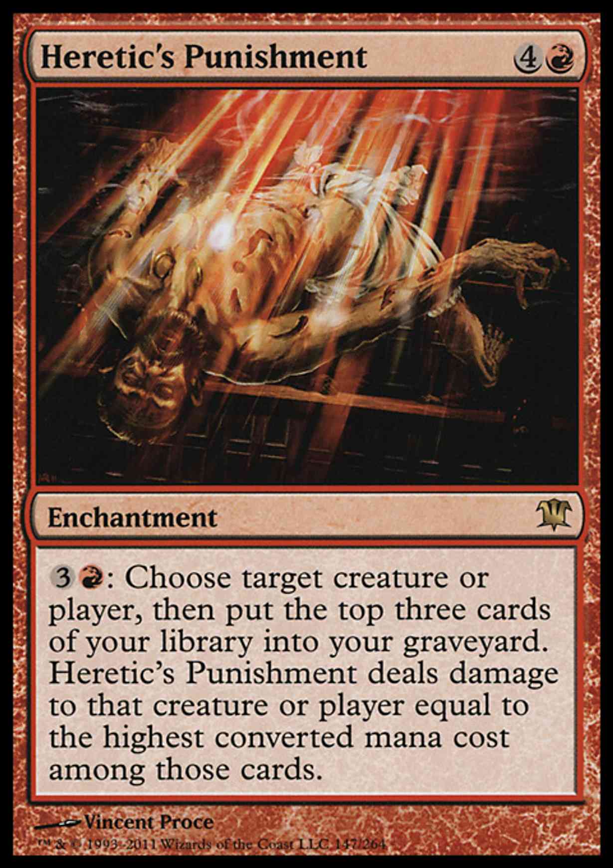 Heretic's Punishment magic card front