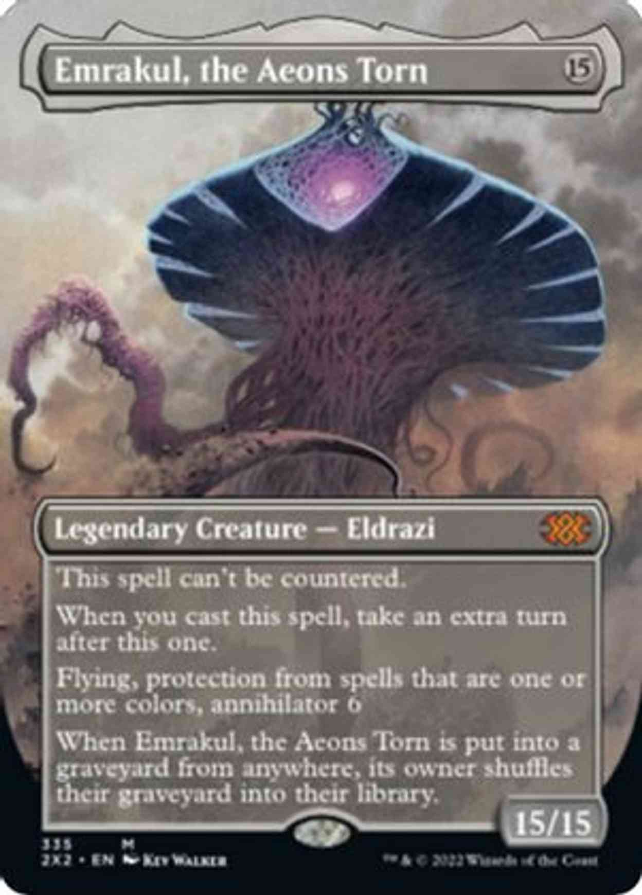 Emrakul, the Aeons Torn (Borderless) magic card front