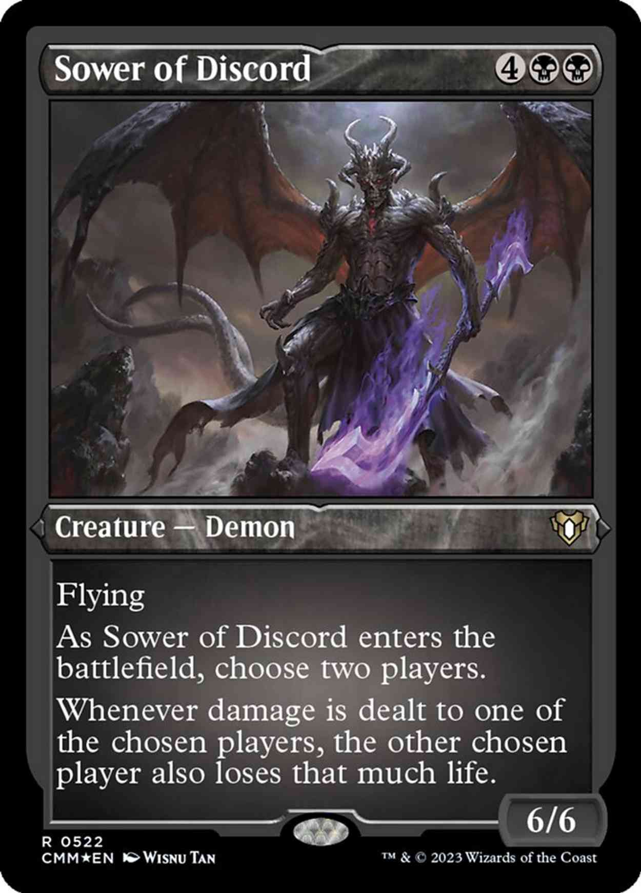 Sower of Discord (Foil Etched) magic card front