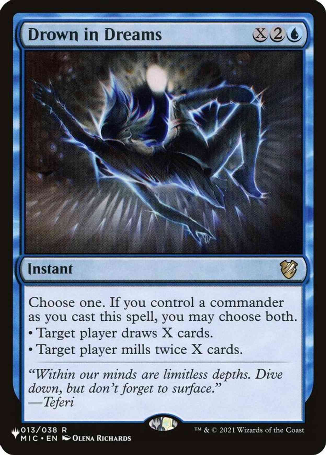 Drown in Dreams magic card front