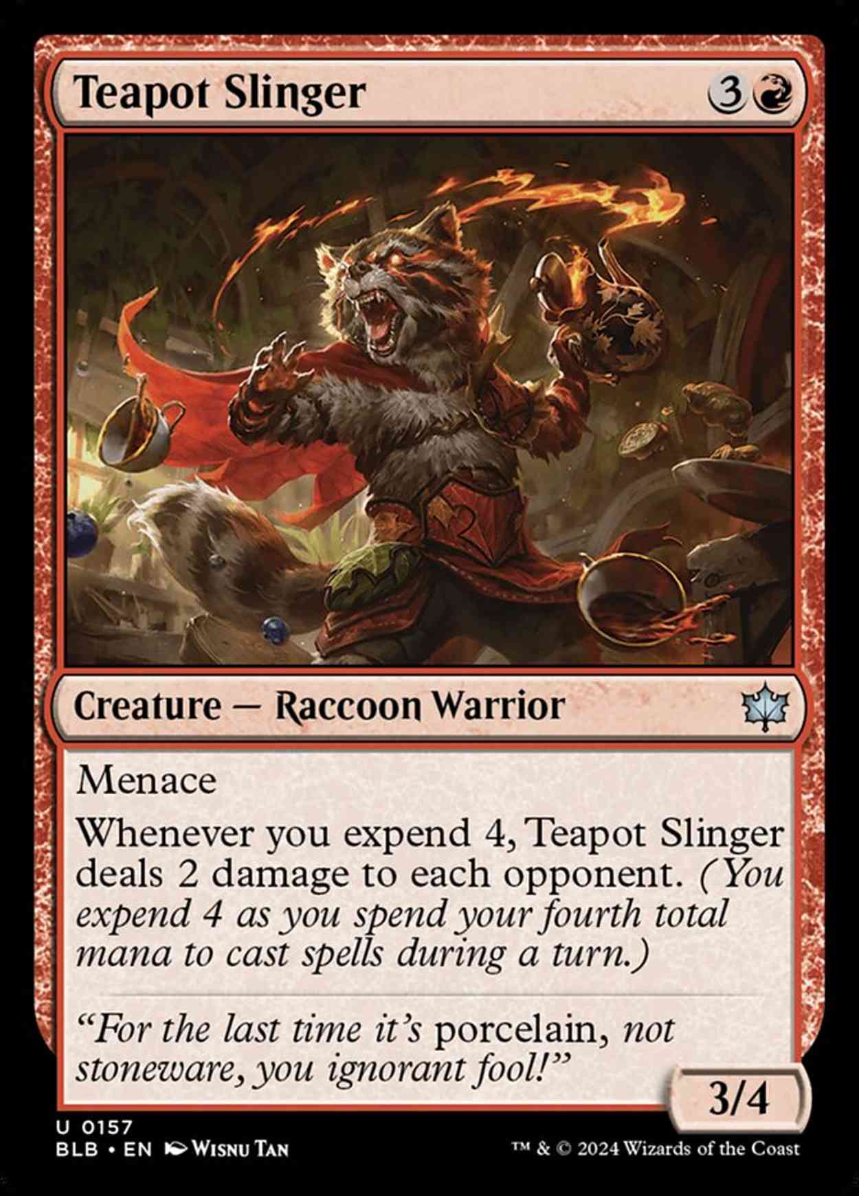 Teapot Slinger magic card front