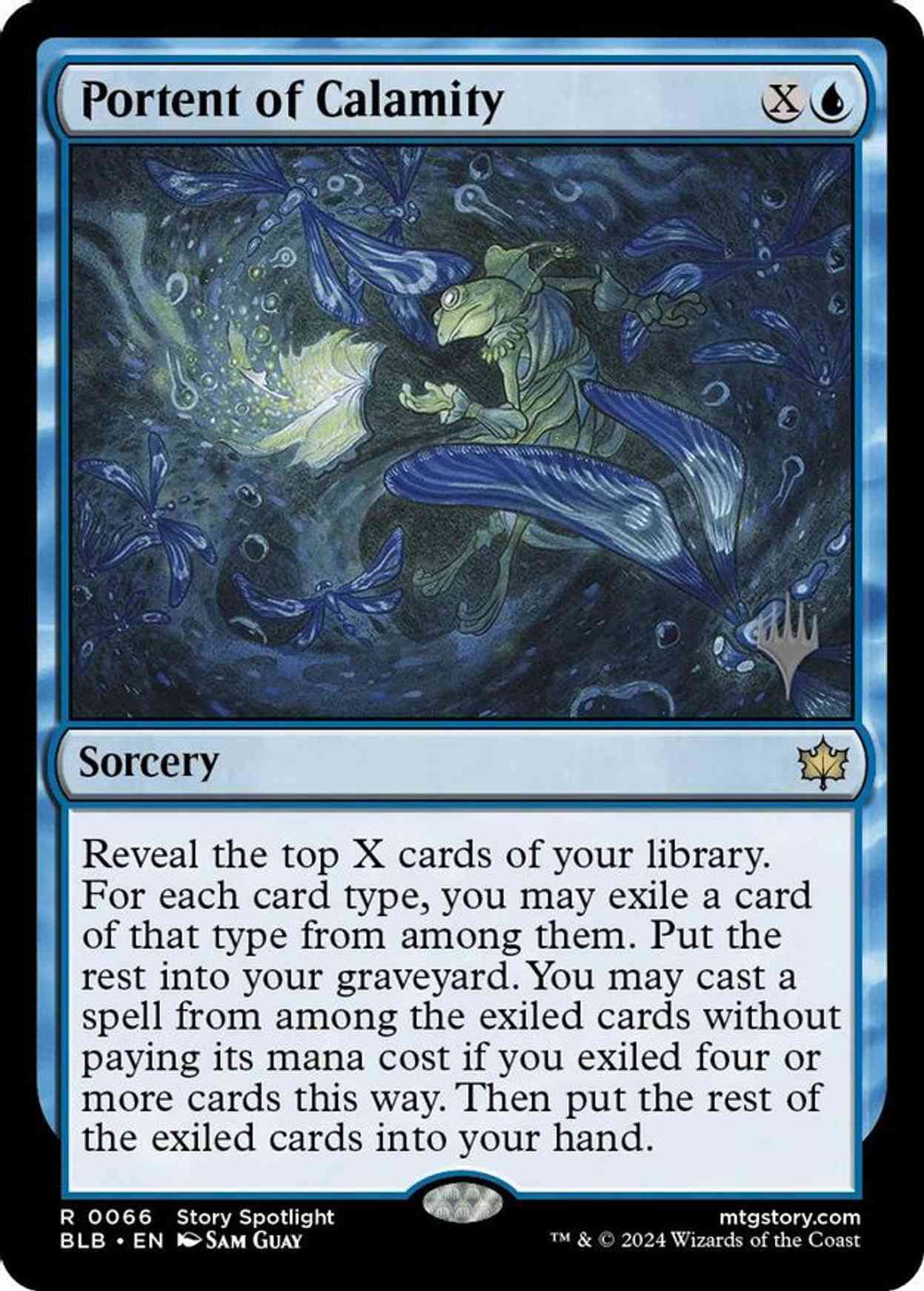 Portent of Calamity magic card front