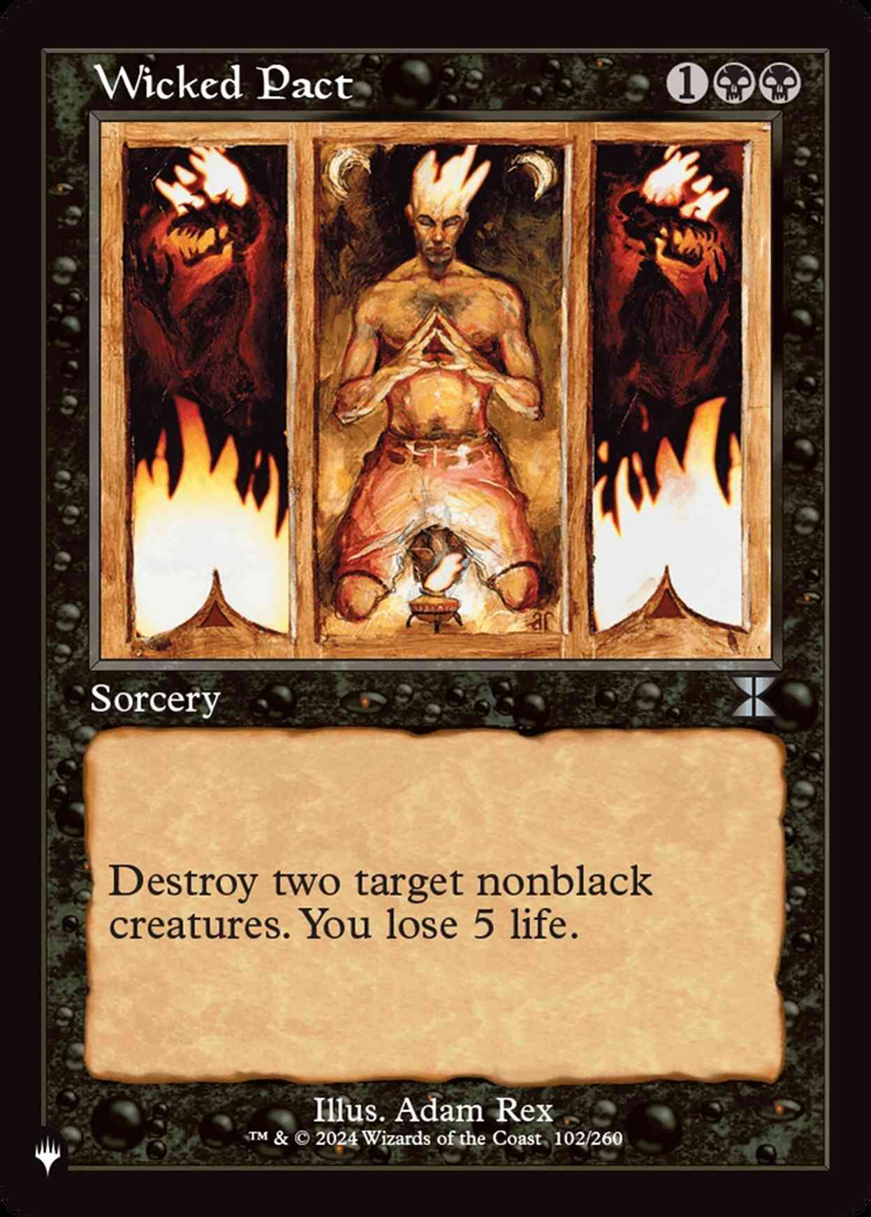 Wicked Pact magic card front