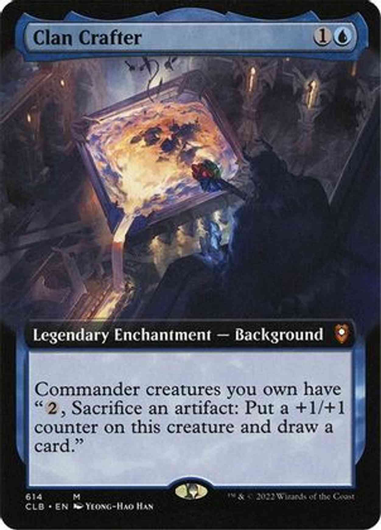 Clan Crafter (Extended Art) magic card front