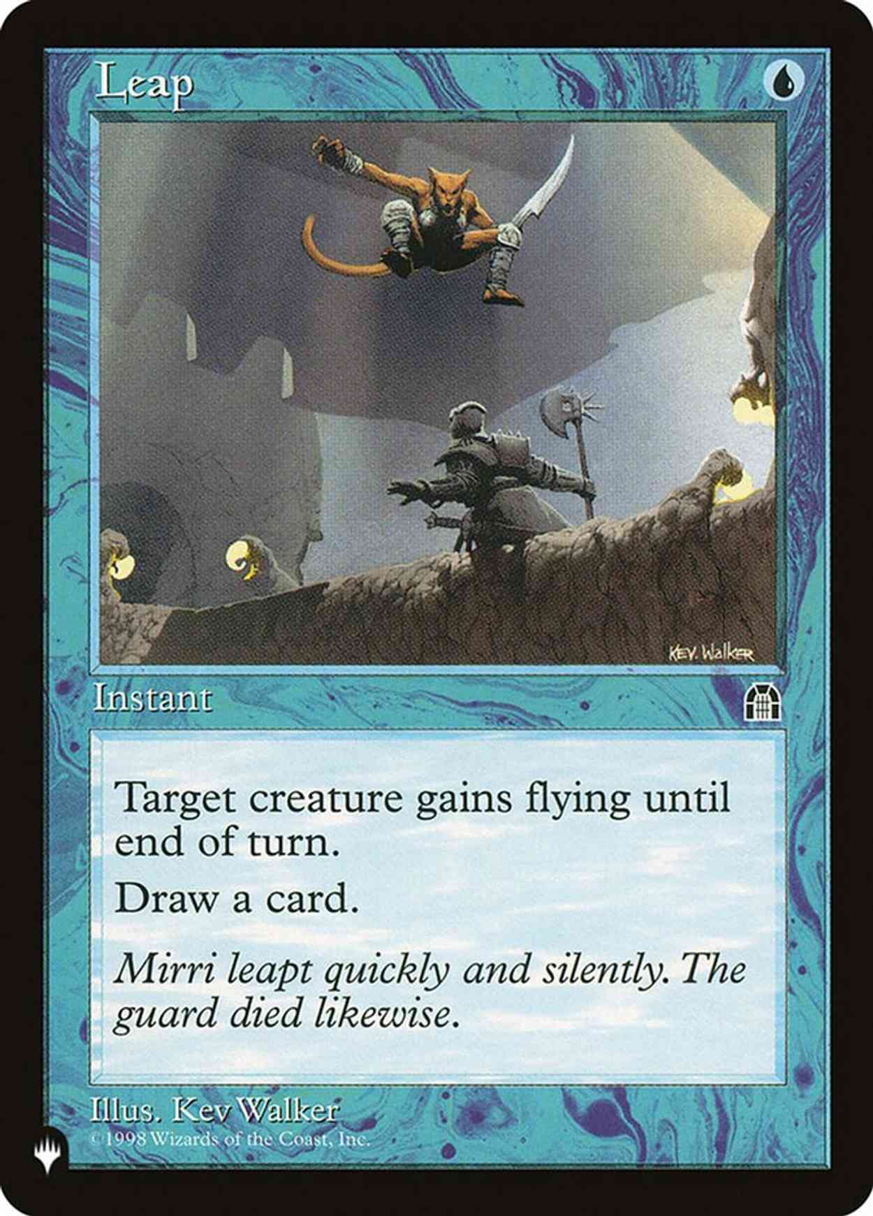 Leap magic card front