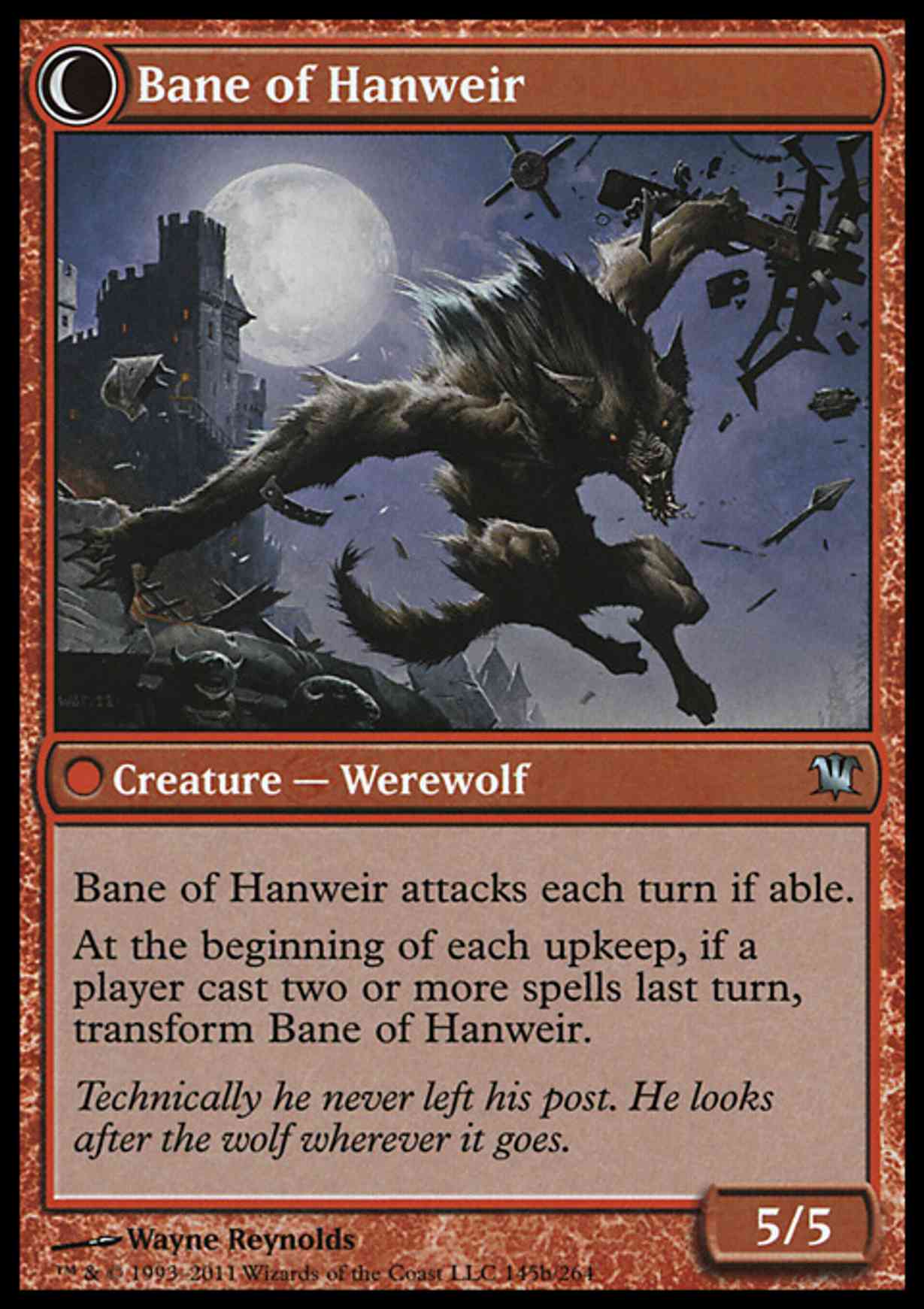 Hanweir Watchkeep magic card front
