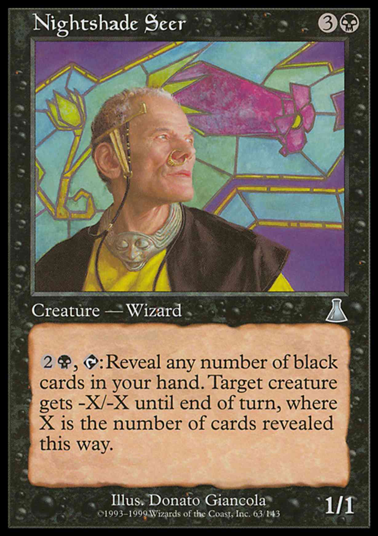 Nightshade Seer magic card front