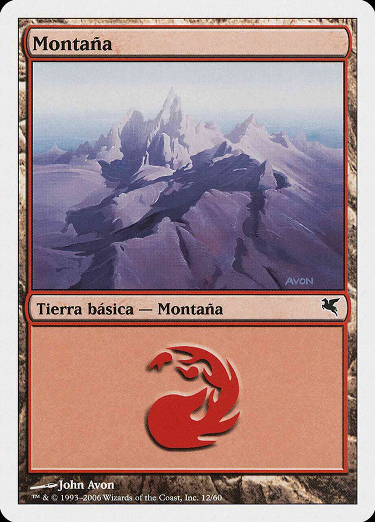 Mountain (Retro Frame) magic card front