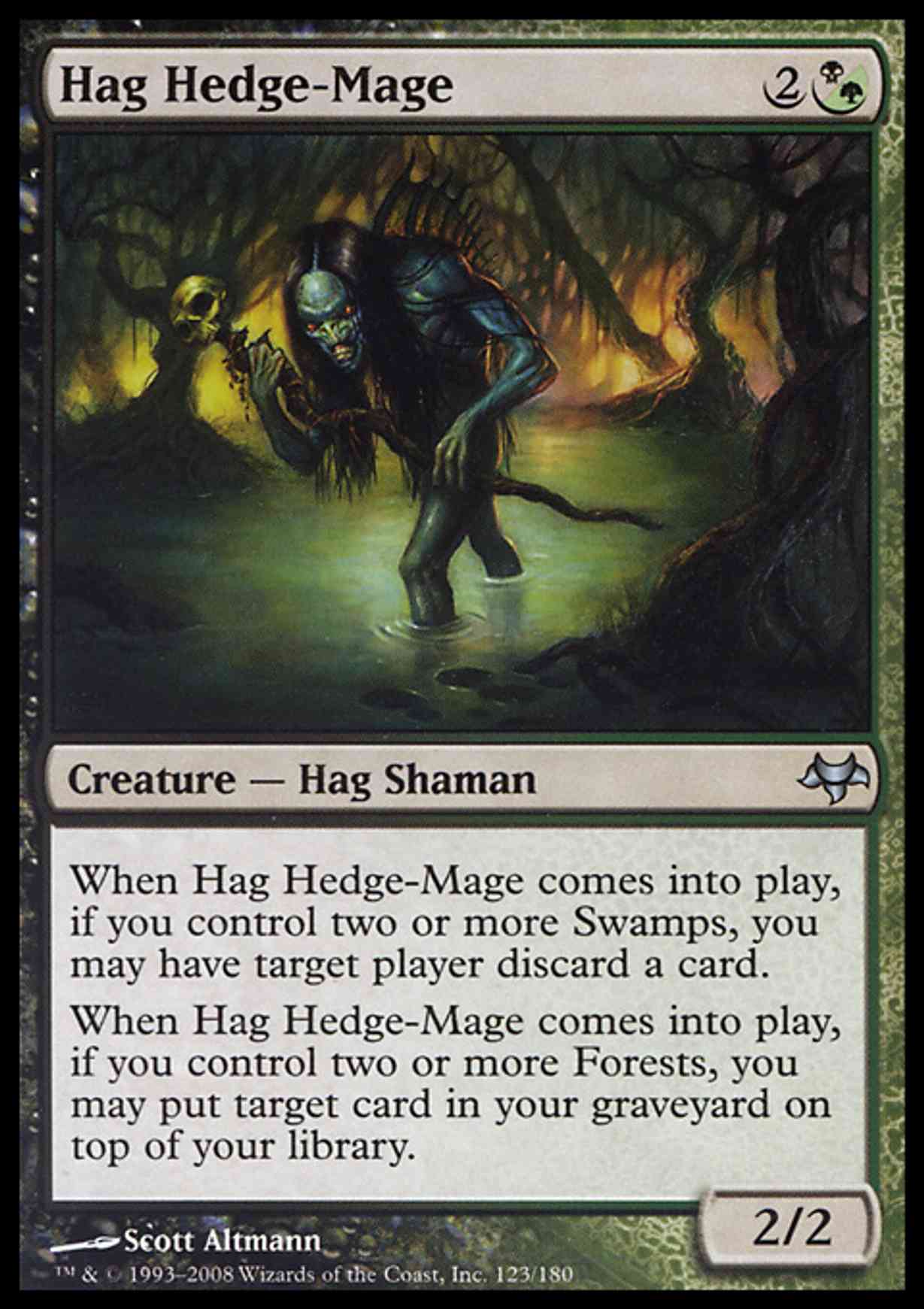 Hag Hedge-Mage magic card front
