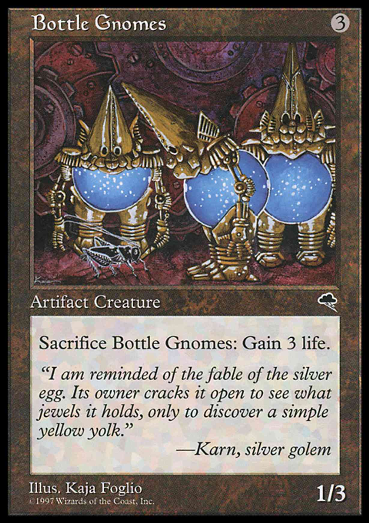 Bottle Gnomes magic card front