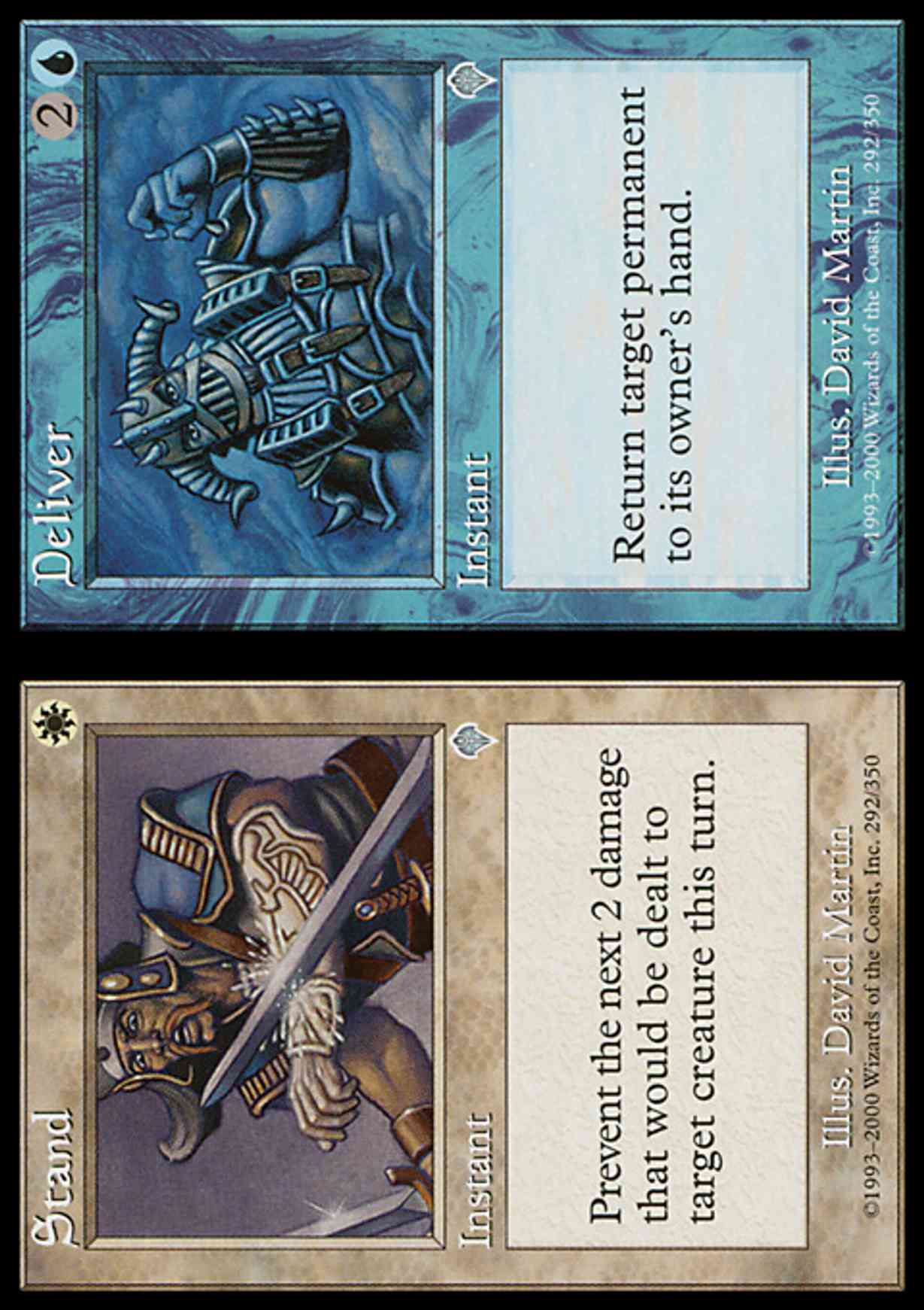 Stand // Deliver magic card front