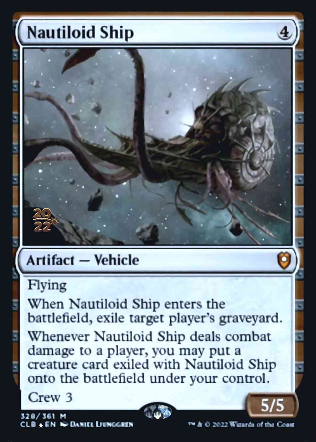 Nautiloid Ship magic card front