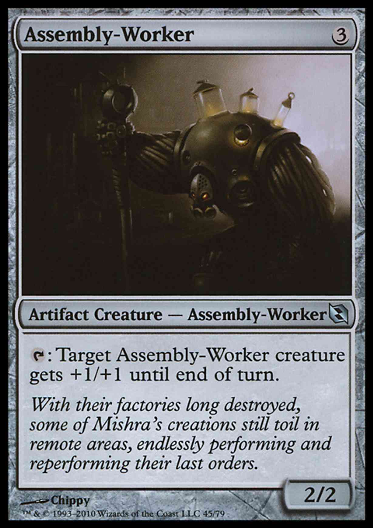 Assembly-Worker magic card front
