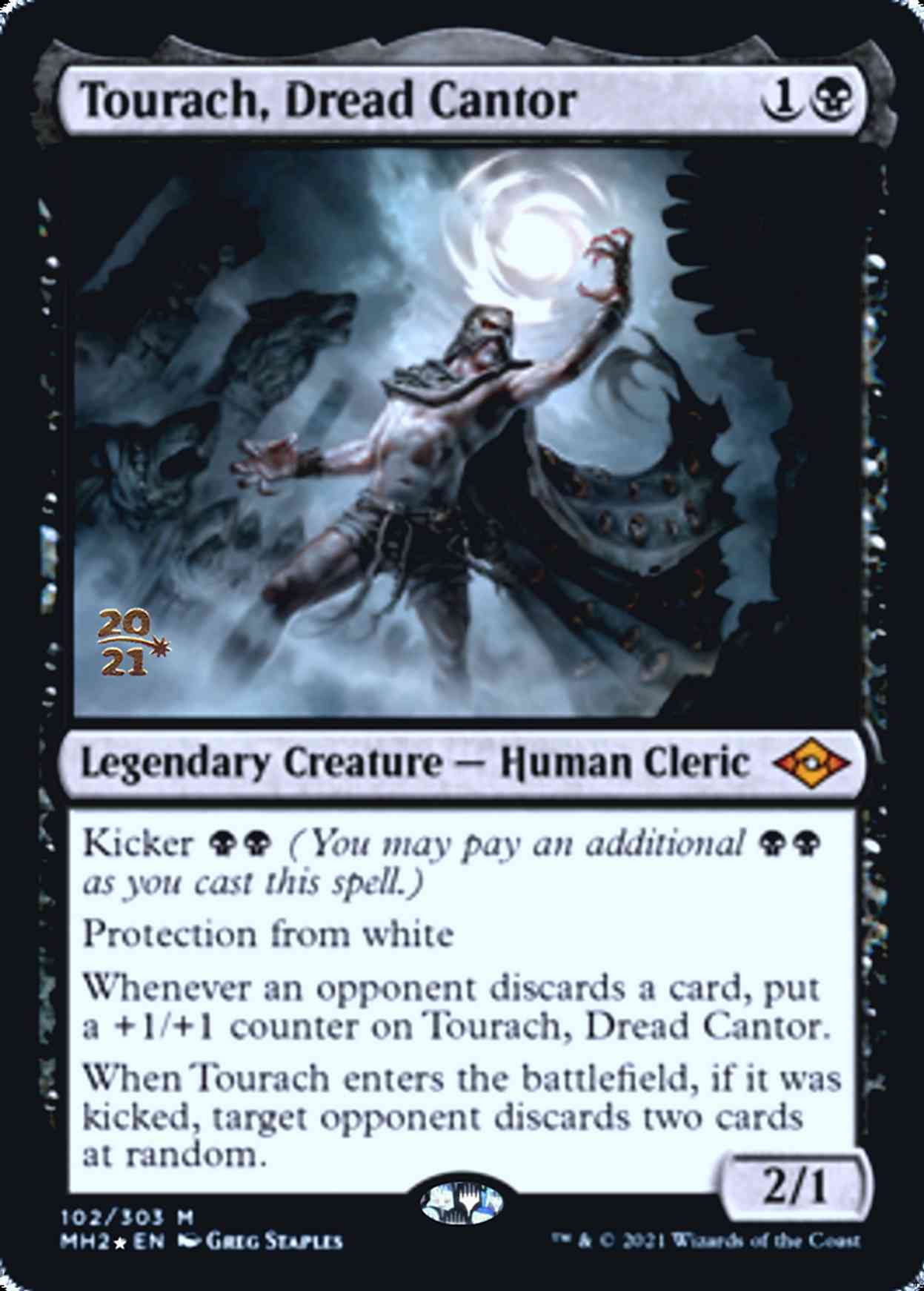 Tourach, Dread Cantor magic card front