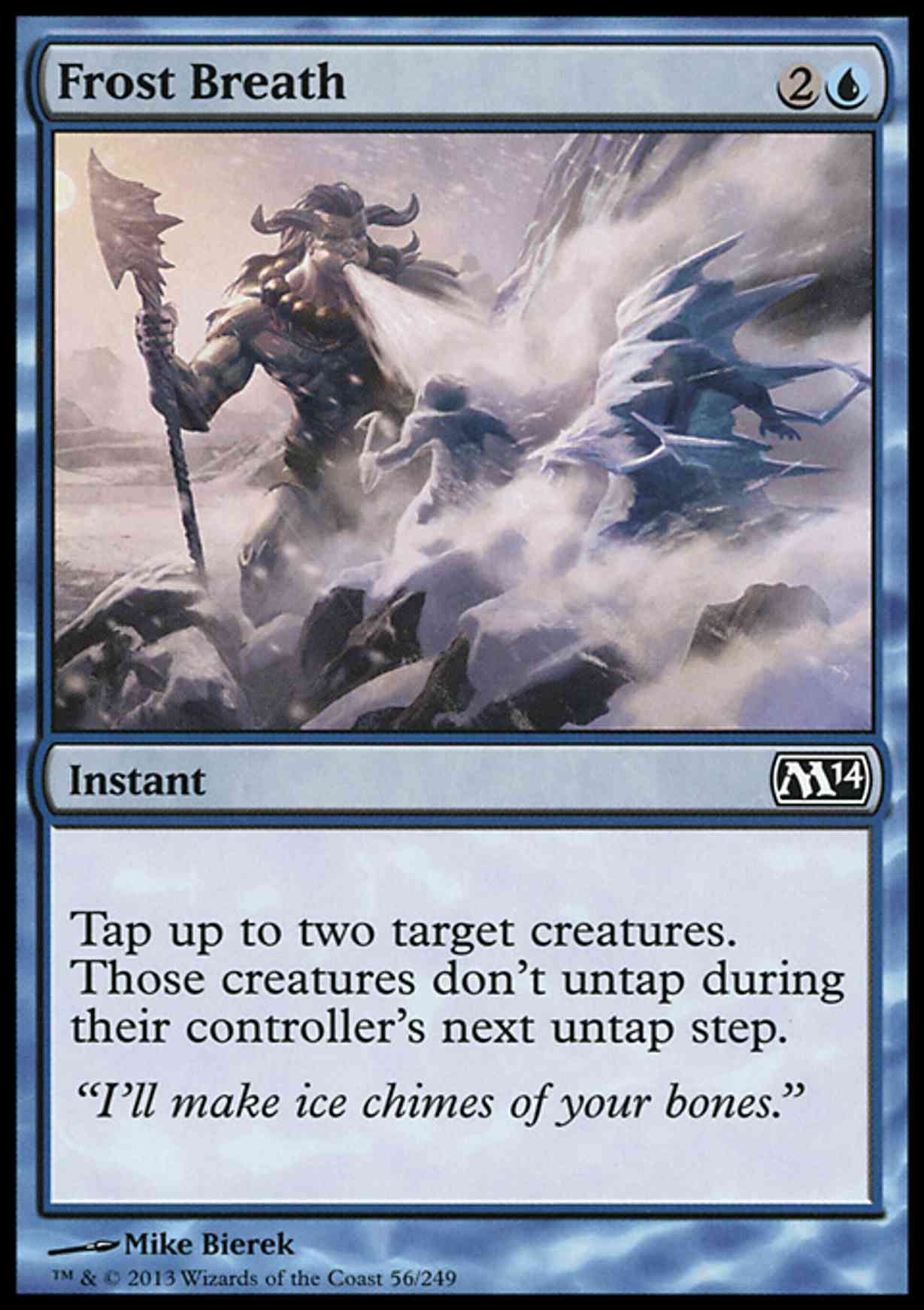 Frost Breath magic card front