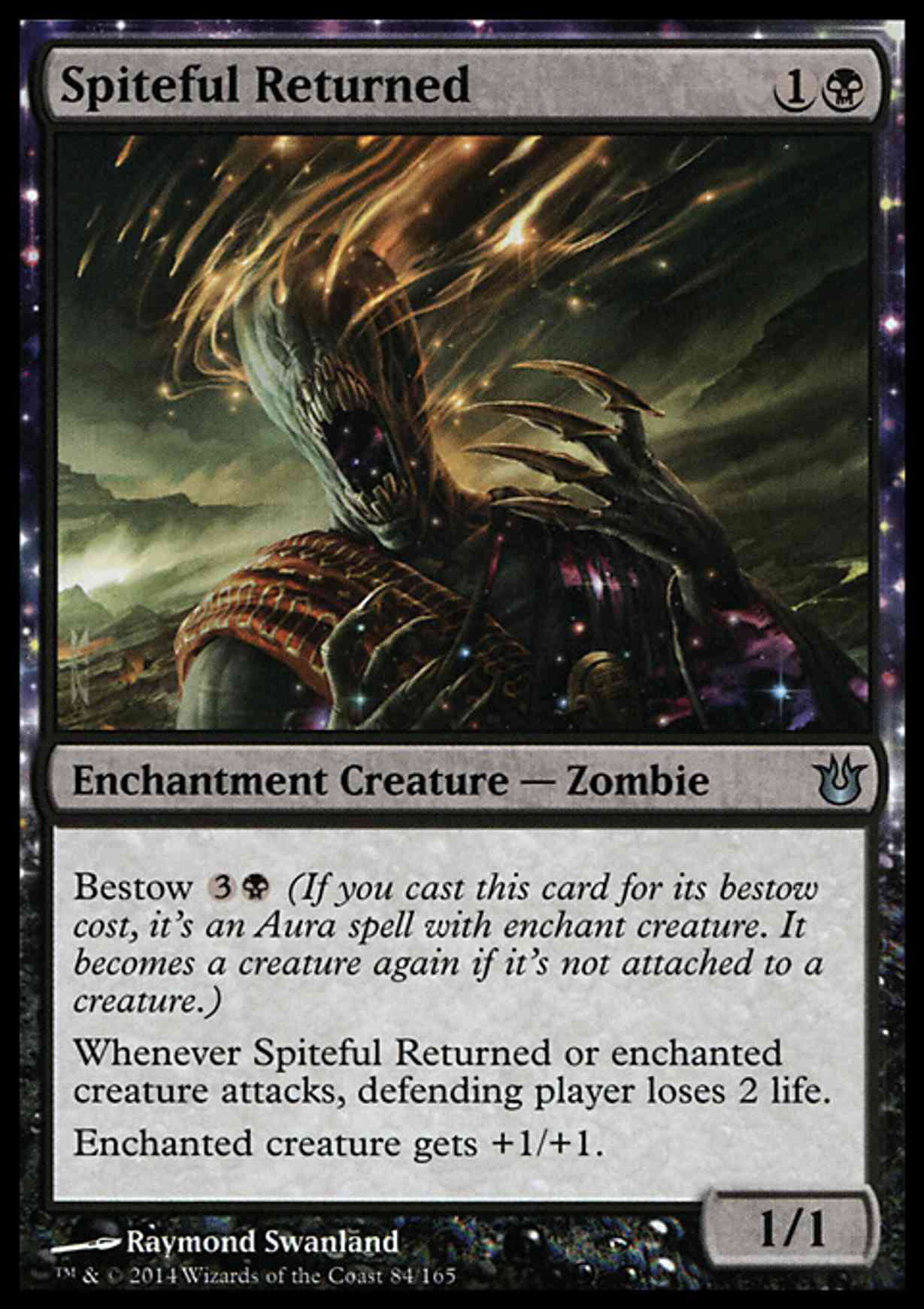 Spiteful Returned magic card front