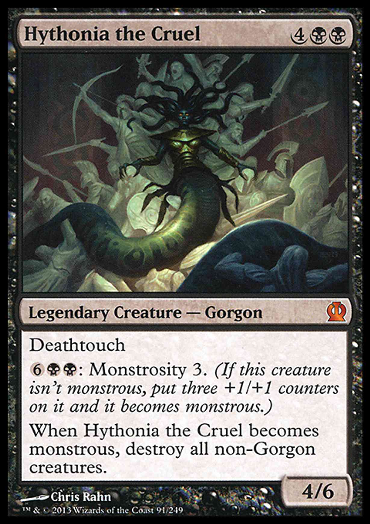 Hythonia the Cruel magic card front