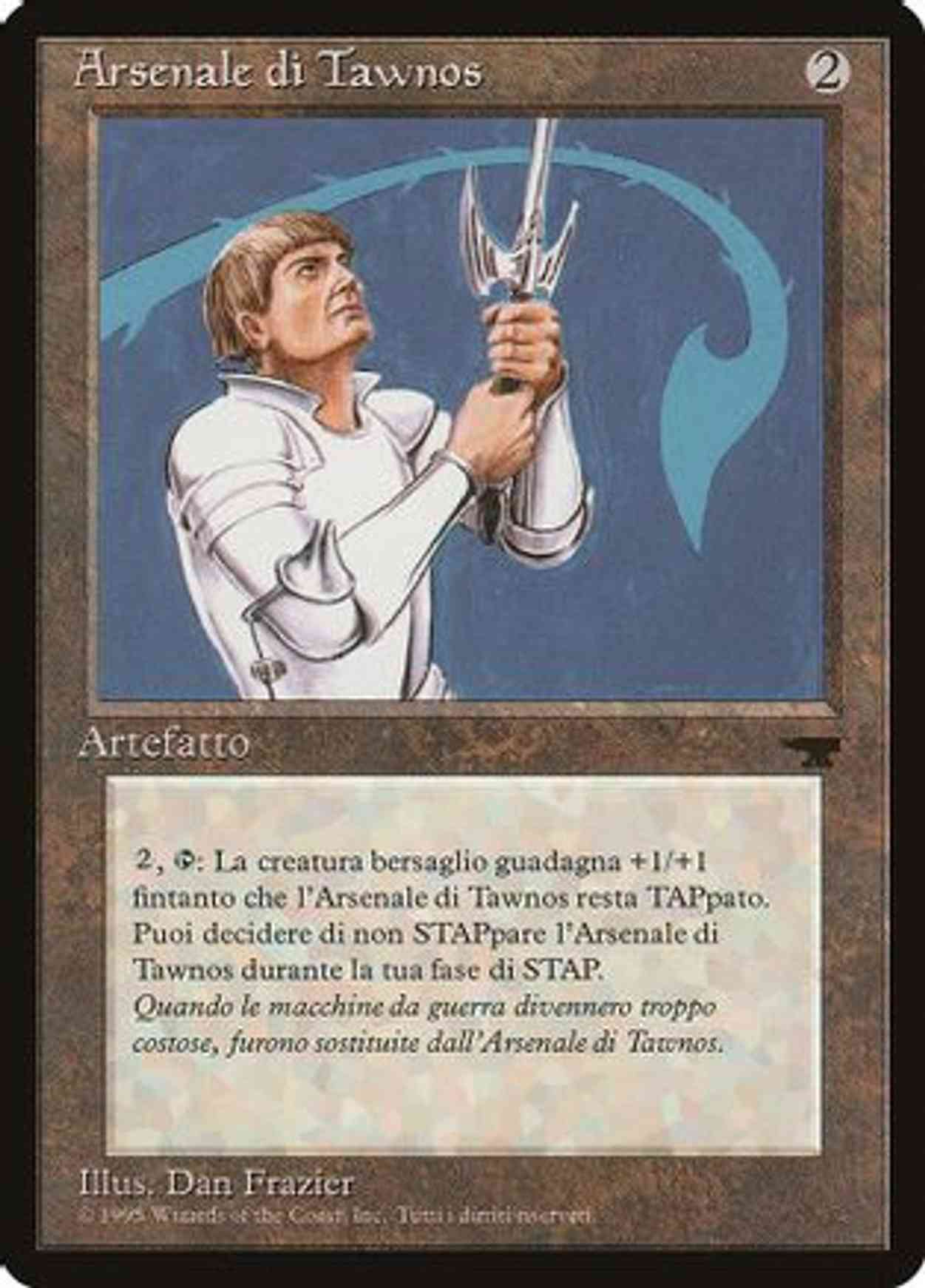 Tawnos's Weaponry (Italian) - "Arsenale di Tawnos" magic card front