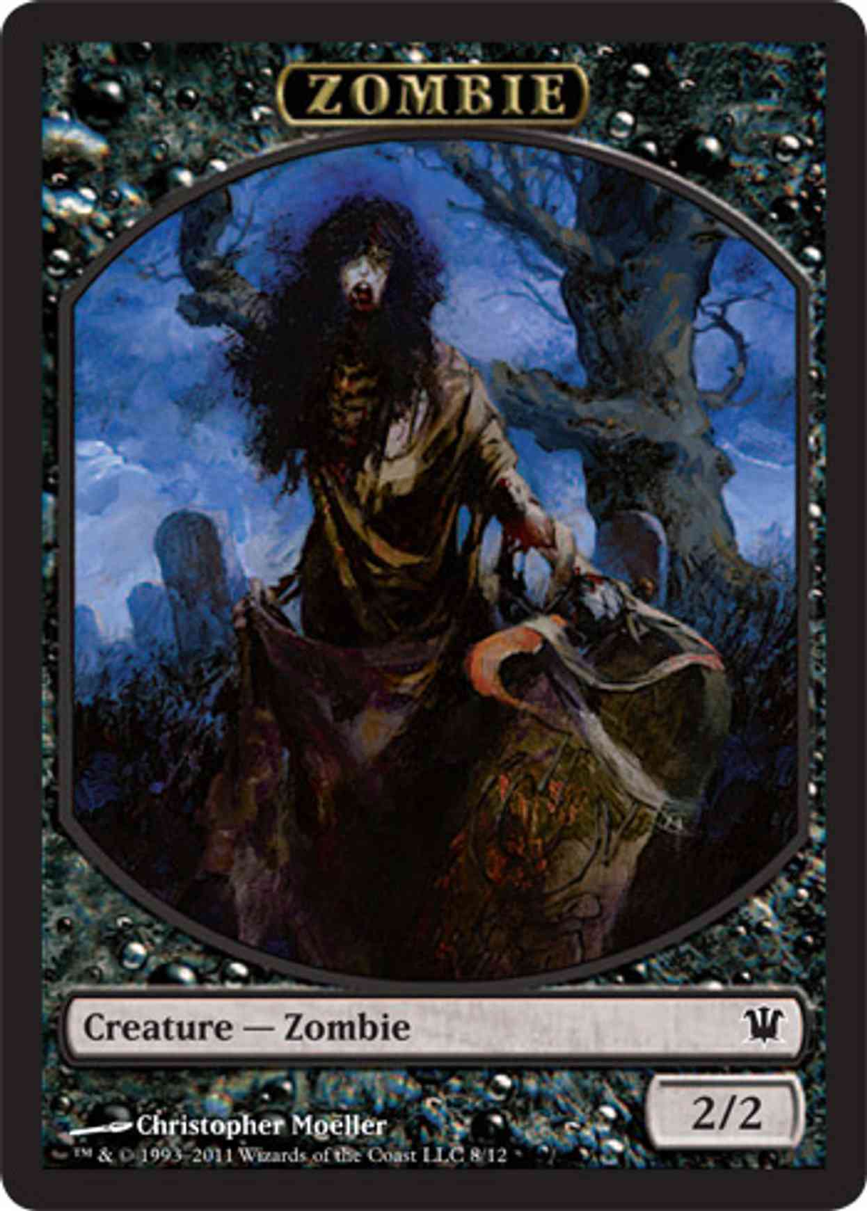 Zombie Token (Moeller) magic card front
