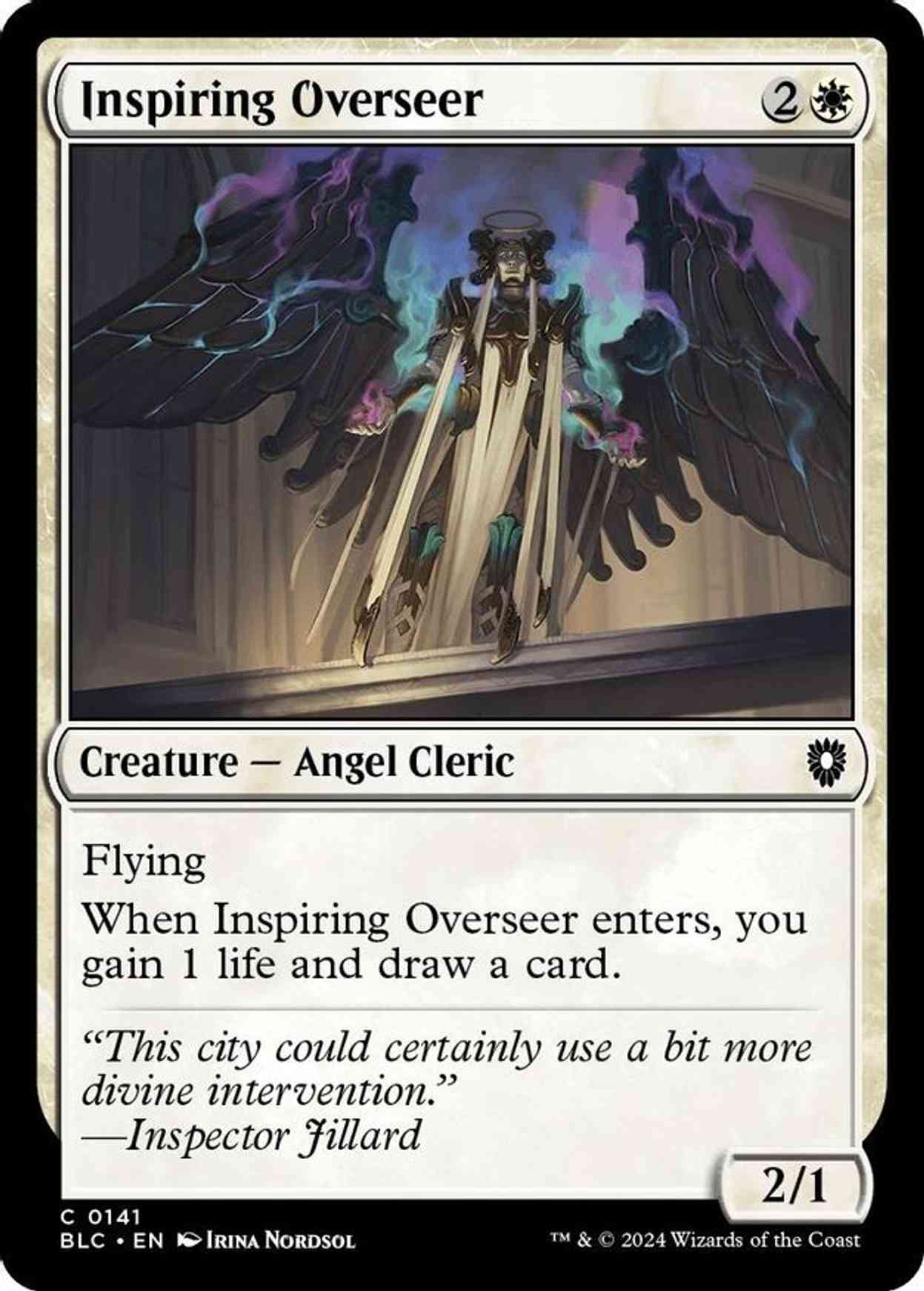 Inspiring Overseer magic card front