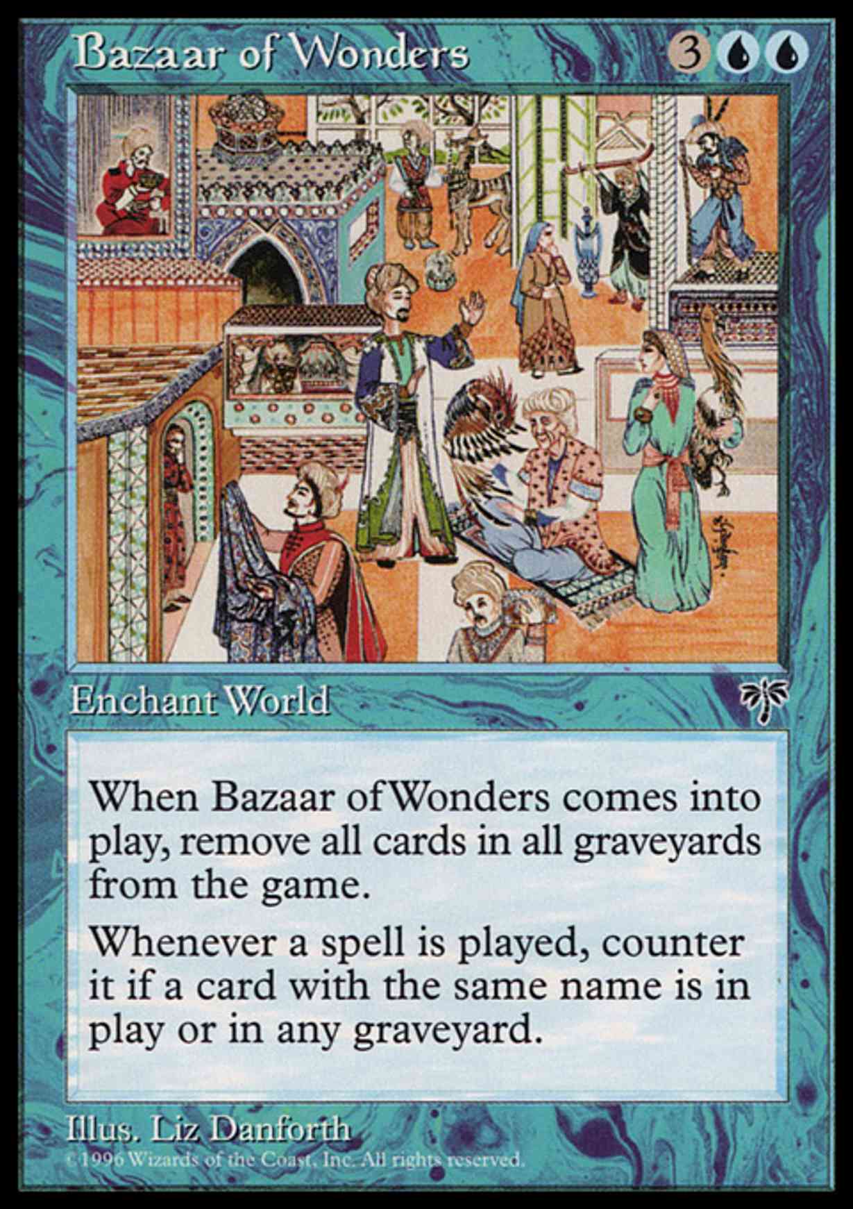 Bazaar of Wonders magic card front