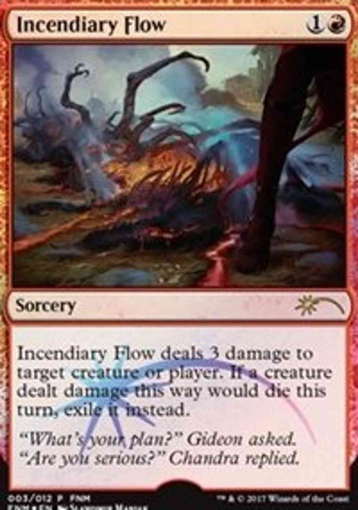 Incendiary Flow magic card front