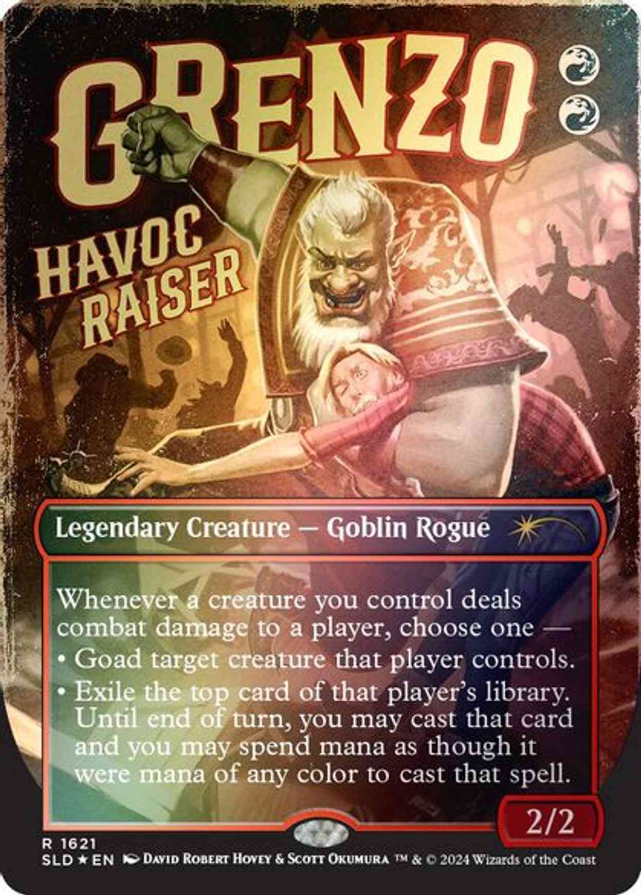 Grenzo, Havoc Raiser (Rainbow Foil) magic card front