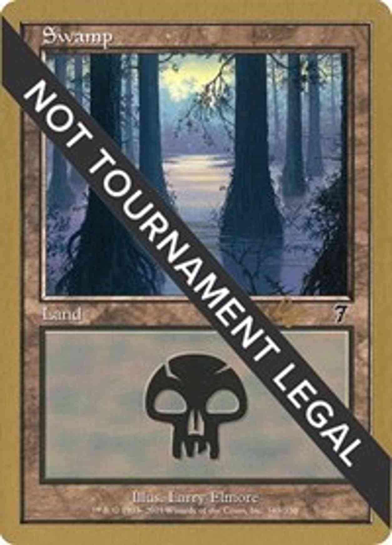 Swamp (348) - 2001 Tom van de Logt (7ED) magic card front