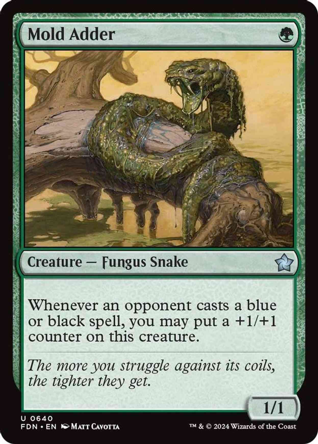 Mold Adder magic card front