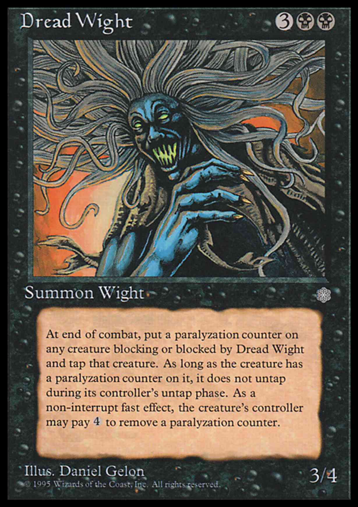 Dread Wight magic card front